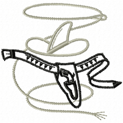 Hunter Embroidery Design 4